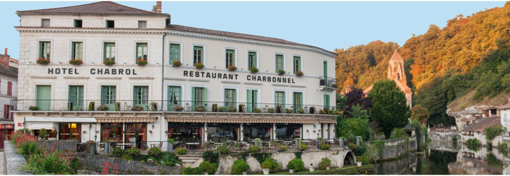 Hotel Restaurant Charbonnel Brantome Exterior photo